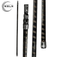 Carbon Fiber Telescopic Landing Net Pole 4M 5M 6M 7M Fishing Handle