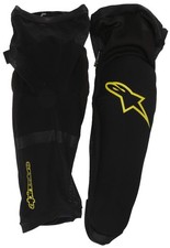 Image of Alpinestar Men'S Paragon Plus Knee/Shin Protectors, Black Acid Yellow, Xl
