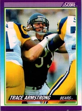1990 Score Trace Armstrong Chicago Bears #209