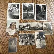WWII Air Corps Photo Lot Captured Japanese Photo, Zero, Etc