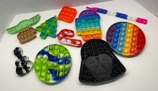 Pop It Fidget Toy Lot Sensory Silicone Bundle Stress Relief Kids Adult Set