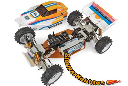 Team Associated Yokomo 4WD YZ10 Gold and White Classic Kit 9066 YZ-10 - Picture 3 of 14