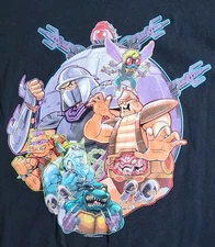Teenage Mutant Ninja Turtles T-Shirt Sz Large TMNT 2021 Viacom International Tee