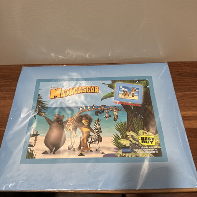 DreamWorks Madagascar Collectible Lithograph, Best Buy Exclusive, 2005