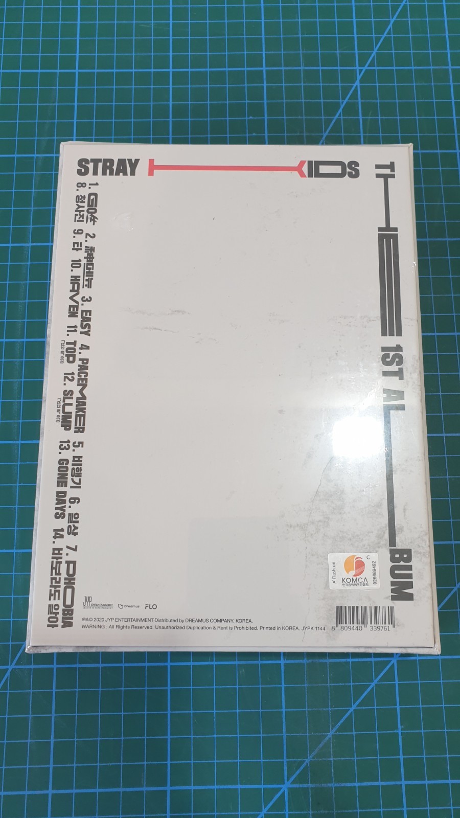 Stray Kids GO生 GO LIVE 1st Album Standard Version Neu OVP Versiegelt K-Pop