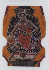2022-23 Panini Select Premier Level Orange Prizm Die-Cut 62/65 Dalen Terry 1hs9