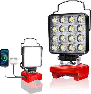 Cordless LED Flashlight for Craftsman V20 Battery, 48W LED Work Light with Usb-A