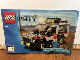 LEGO City: Dirt Bike Transporter (4433) 100% Complete W/ Instructions & Box