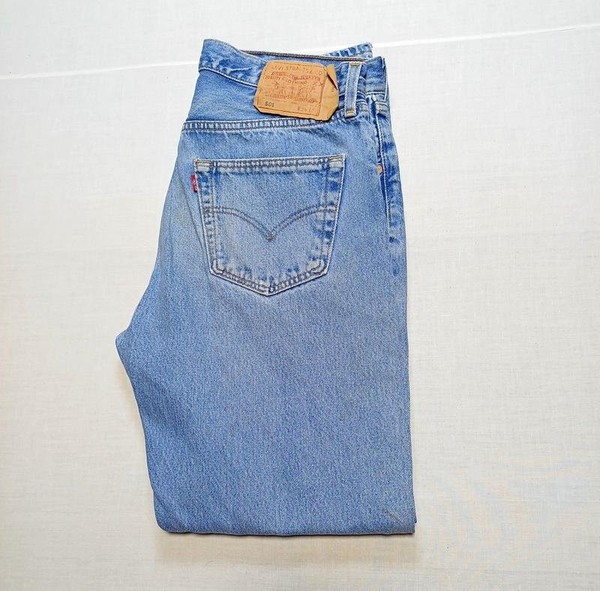 Men Levi's Jeans Blue Denim 33 / L / 48 #1XUE