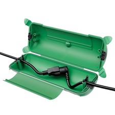 Flemoon Outdoor Extension Cord Safety Cover with Large Housing and IP44 Water...