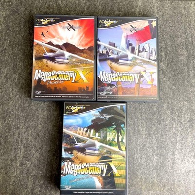 MegaScenery X Dallas Phoenix Southern California FSX Scenery Bundle PC Aviator