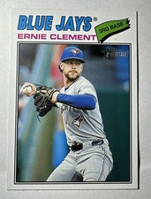 2026 Topps Heritage - Ernie Clement #21 SHORT PRINT- Toronto Blue Jays B1