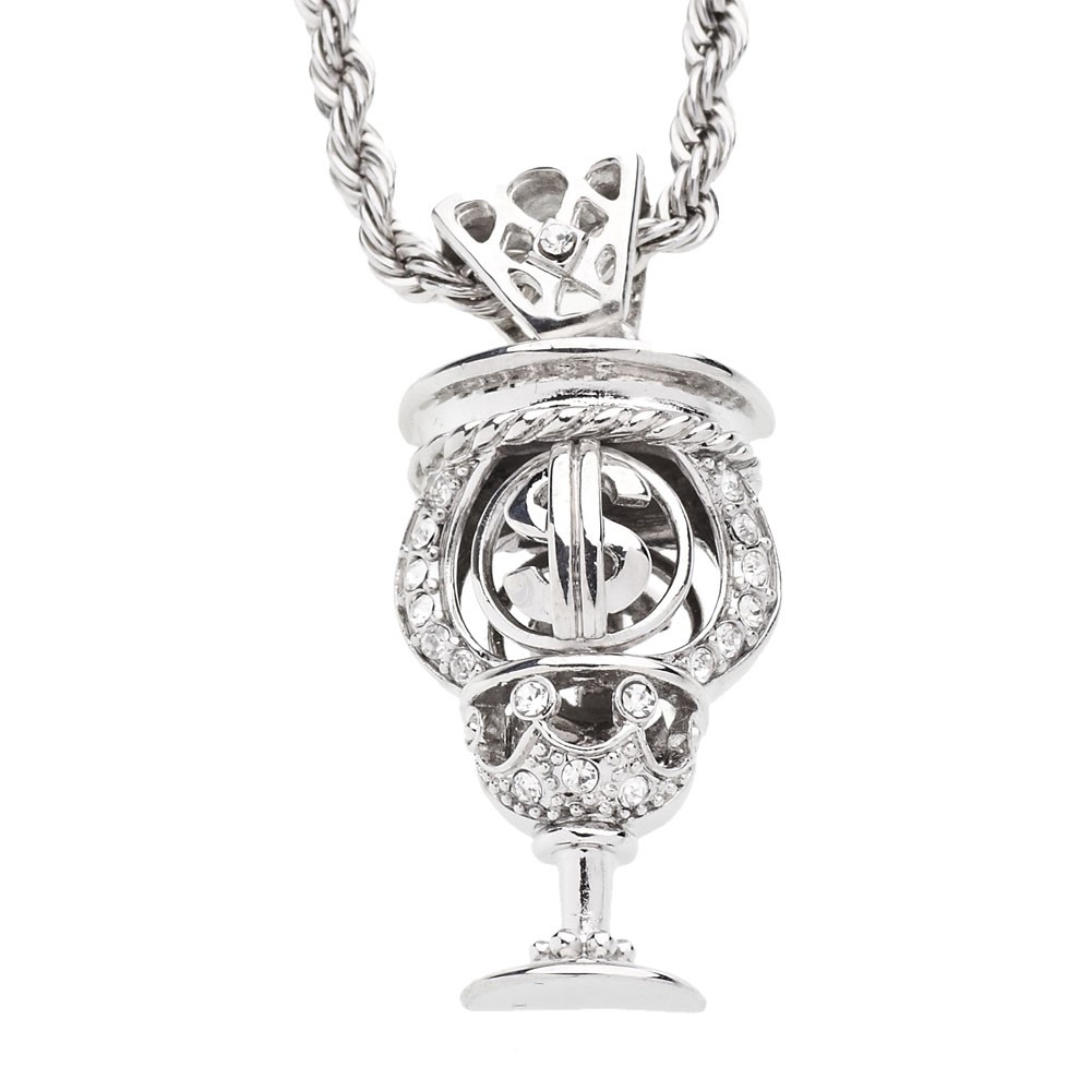 Ледяная побрякушка Хип-хоп Кетт - КУБОК СУТЕНЕРА ЗА ДОЛЛАР 1990₽