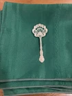 Gorham Strasbourg Sterling Silver Slotted Bob Bon Nut Spoon 4 3/8"