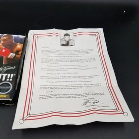 Mike Tyson's Punch-Out Nintendo 1987 NES -CAJA + Manual + CARTA + Promociones SIN JUEGO