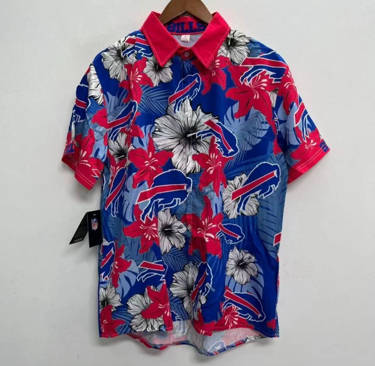 Buffalo Bills Hawaiian Shirt, Aloha Tropical Button-Up, Summer Style