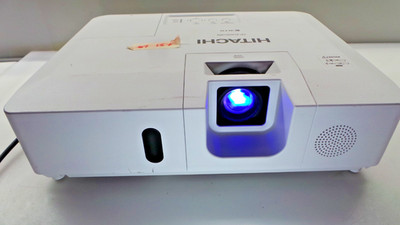 Hitachi CP-EU5001WN 5000 ANSI Lumens 3LCD Projector - Lamp Hours: 135 H With P/C