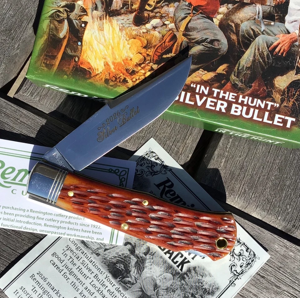 Great Eastern Cutlery R1342SB (GEC #42) 2026 Remington Siver Bullet Lock Back - Image 2 of 4