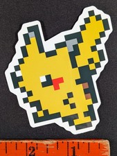 Pegatina Pixel Art Pokémon Skateboard