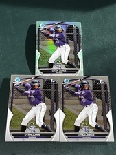 2023 Bowman Chrome Dyan Jorge Lot of 3