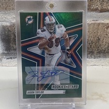 2025 Panini Rookies & Stars 1/5 Jason Taylor Autograph #31 Miami Dolphins