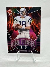 2020 Panini Phoenix Fire Forged Pink /199 Peyton Manning #4 HOF Colts Refractor