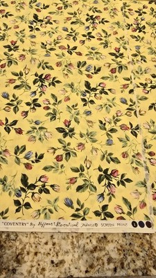 Coventry Hoffman International Floral 1 7/8 Yards Uncut Quilt Sewing Crafts