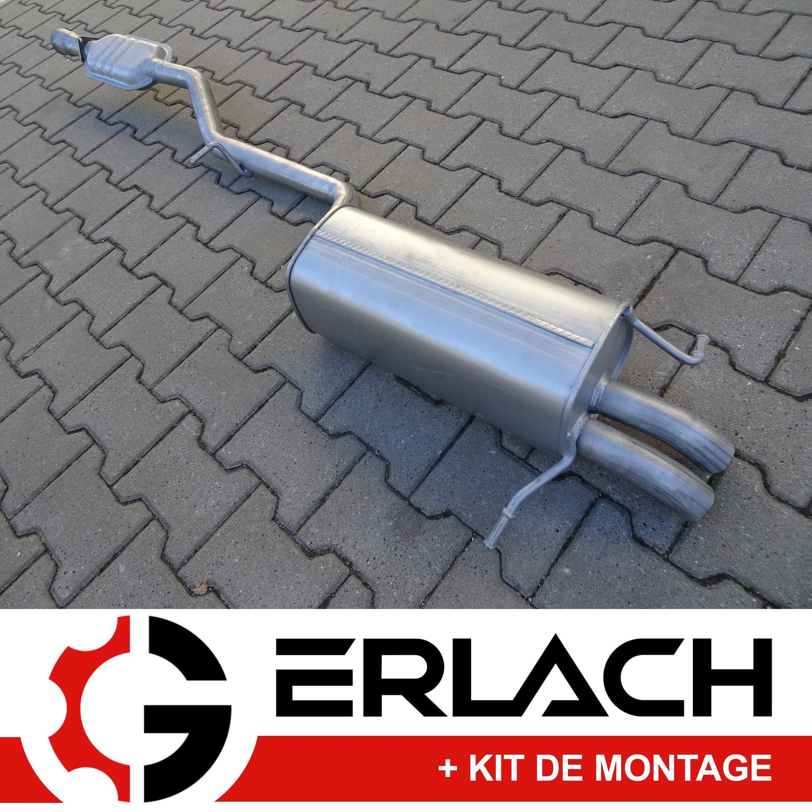 Silencieux pot d'échappement Mercedes Classe C W203 S203 C180 C200 C230 6907