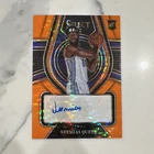 Panini 2021-22 Select Neemias Queta Kings RS-NQT Rookie Signatures Auto /30
