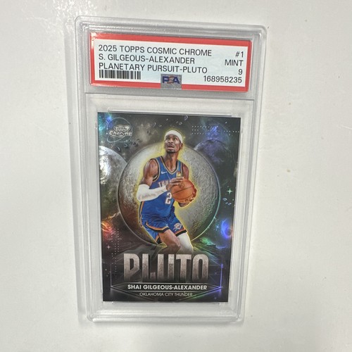 Shai Gilgeous-Alexander [Pluto] #PPP-1 2025 Topps Cosmic Chrome Planetary Pursuit card