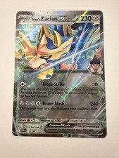 Pokemon TCG Hop's Zacian ex SVP193 Sv: Scarlet & Violet Black Star Promo Card NM