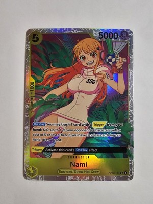 One Piece TCG   OP08 106   SR   Nami   NM   ENG