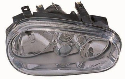 Scheinwerfer rechts chrom Für VW Golf Mk3 Mk4 1J1941018K