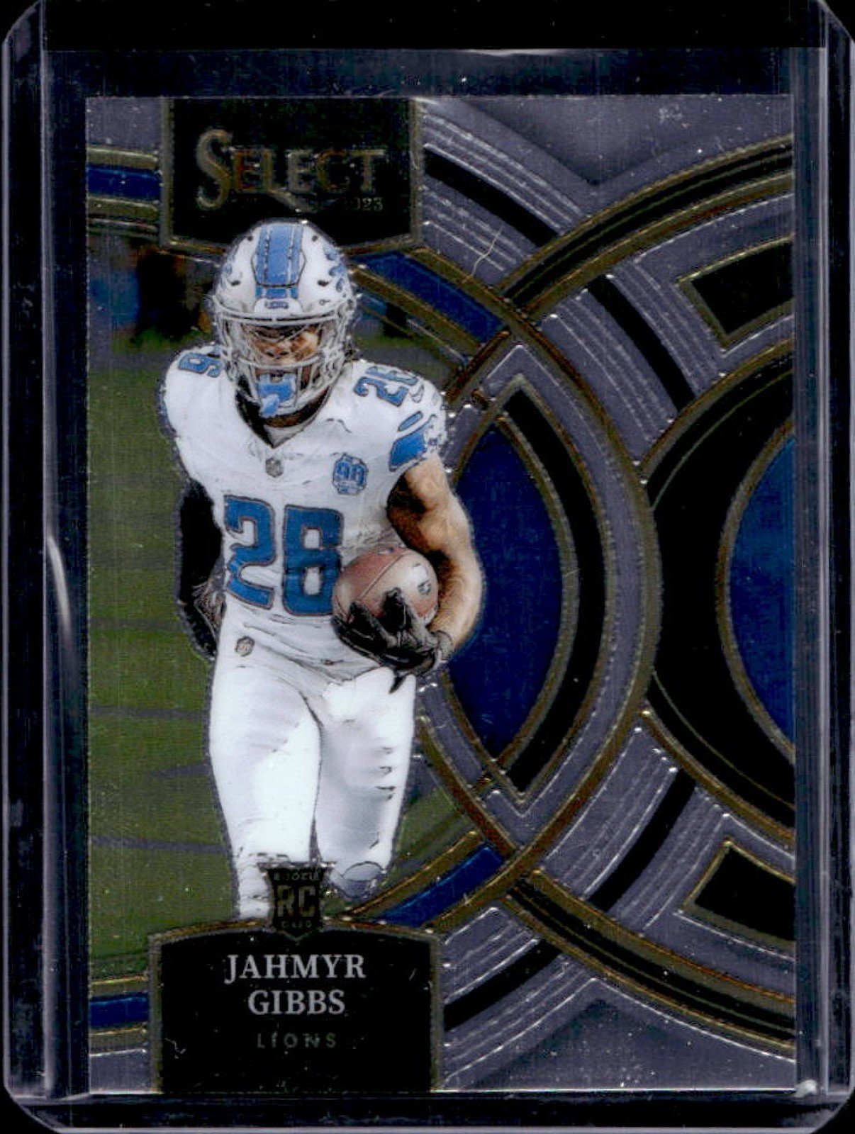 2023 Select Jahmyr Gibbs RC Rookie Premier Level #198 Lions