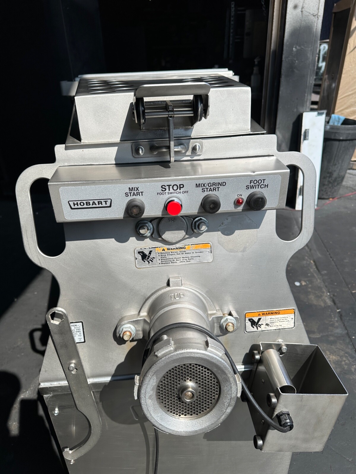 Hobart MG1532 Commercial Meat Grinder Mixer 32 150lb Capacity 208V eBay