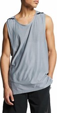 Nike Men's Dri-FIT Tech Pack Training Tank Top AR0198-043 Platinum Size XL