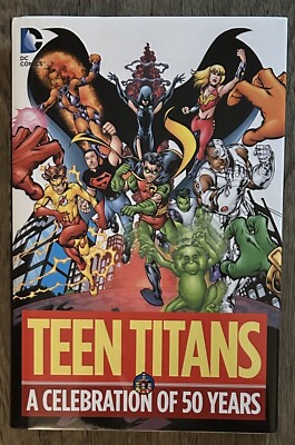 英語　TEEN TITANS:A CELEBRATION OF 50 YEARS TEEN TITANS : A Celebration of 50 Years (DC, 2017, HC