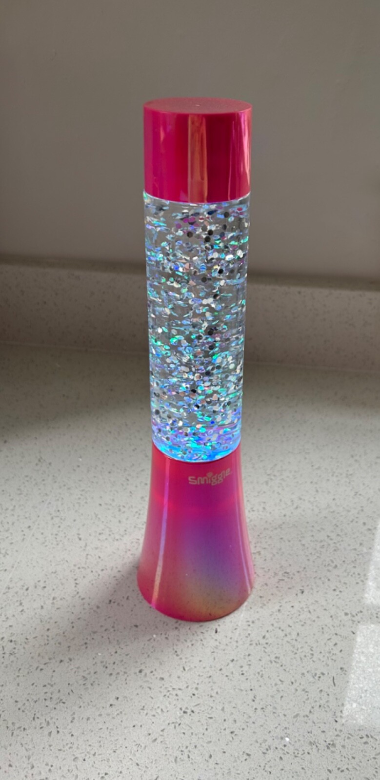 SMIGGLE Pink Glitter Lava Lamp eBay