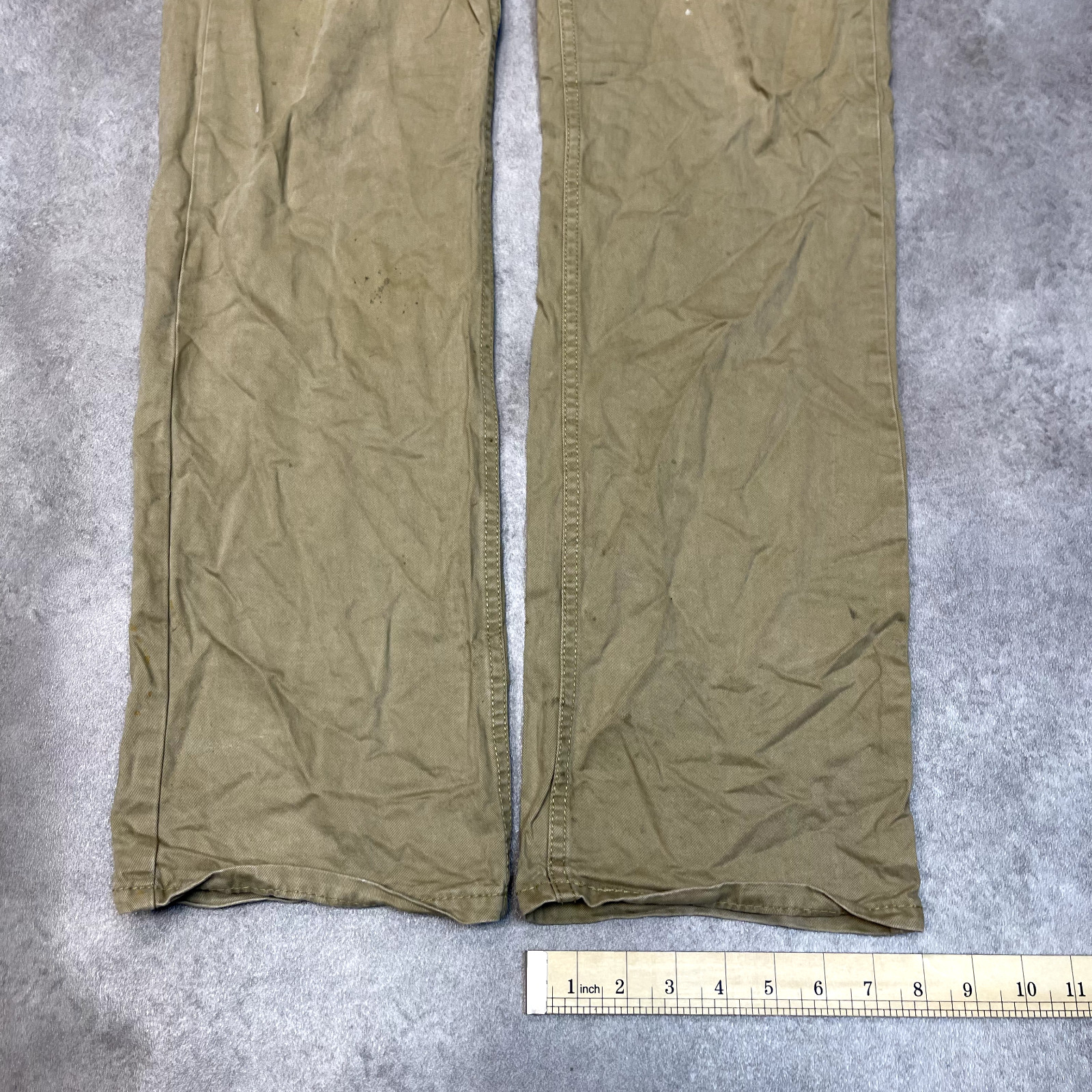 Levis 514 Jeans Mens 34" Y2K Denim USA Vintage Straight Fit Trousers Beige image 5
