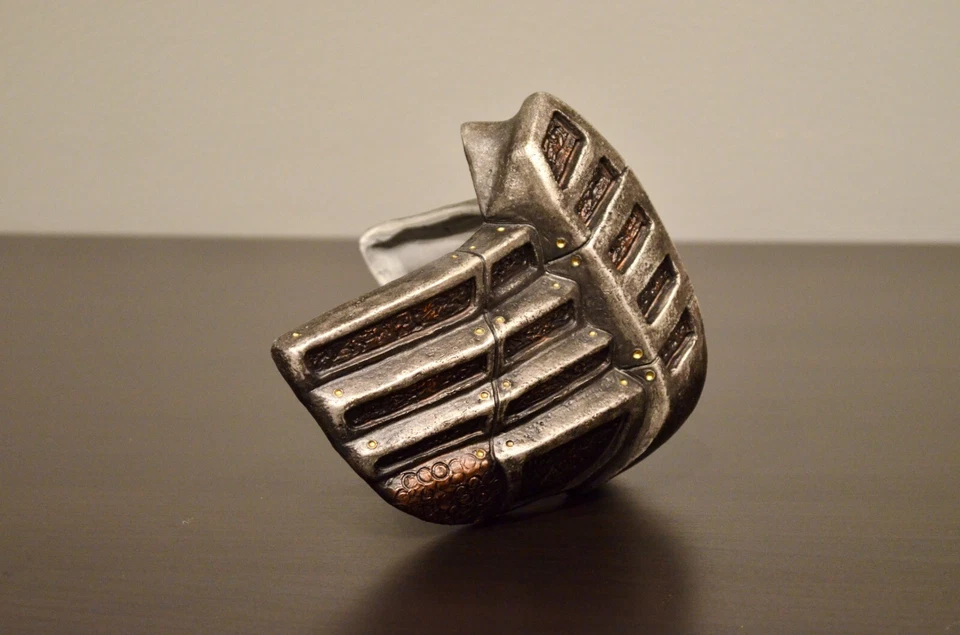 MK Toasty 1995 movie mask nt Scorpion Mortal Kombat costume cosplay mk9 mkx 95 - Image 3 of 4