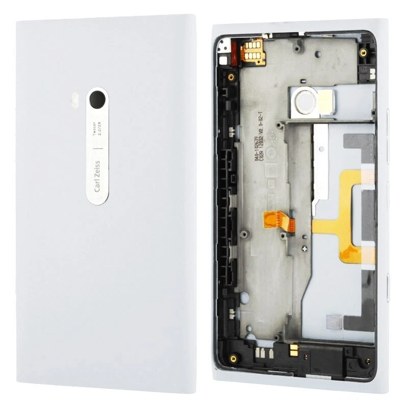 Housing Battery Back Cover w/ Side Button Flex Cable for Nokia Lumia 900 - Image 2 of 4