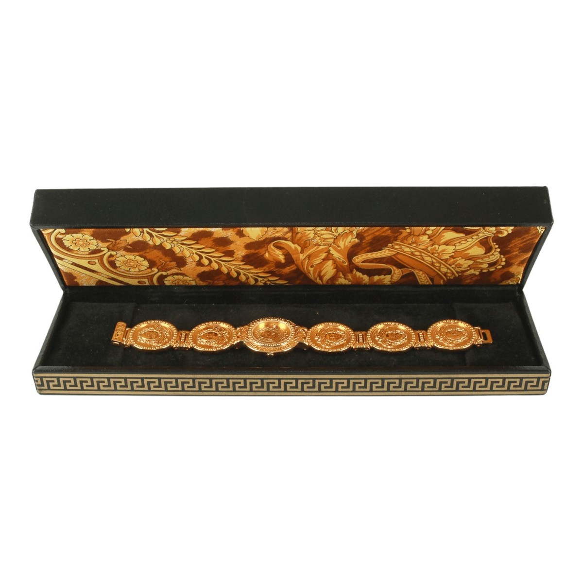 Gianni Versace Signature Medusa Head Gold Plated VINTAGE GIANNI VERSACE Signature MEDUSA GOLDPLATED G10 Swiss  main image 3