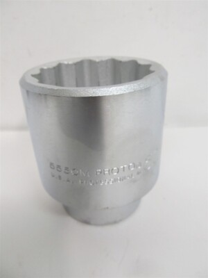 Proto J5550M , 50mm Standard Socket, 3/4'' Drive, 12 Point