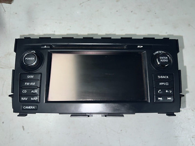 16 Altima Radio Reciever Display Navigation CD Player with SD MAP OEM ...