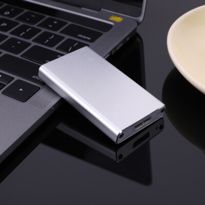 MSATA To USB3.0 Hard Drive Case 6Gbps Portable for 30*25/50 MSATA SSD Hard Disk