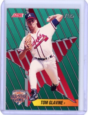 1992 SCORE TOM GLAVINE P&G PROCTOR GAMBLE ALL-STARS #18 ATLANTA BRAVES HOF