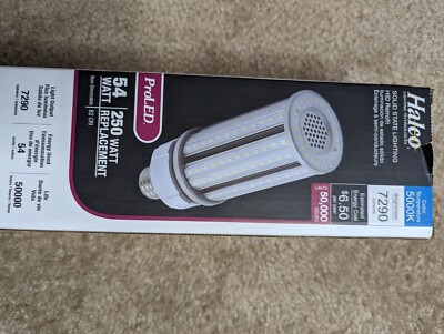 HALCO 84317 PROLED 250 Watt Replacement 54W HID54/850/EX39/LED3 *NEW IN BOX*