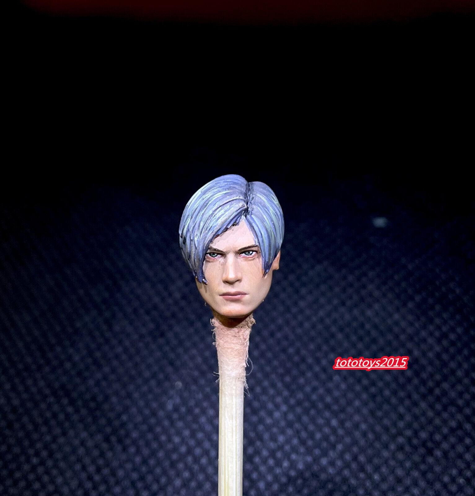 1:18 Resident Evil Cool Leon Head Sculpt Fit 3.75" Male Action Figure Body Toy