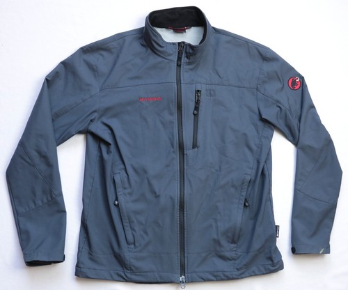 Mammut SOFtech jacket mens Softshell Full Zip Windbreaker top size XL grey - Picture 2 of 16