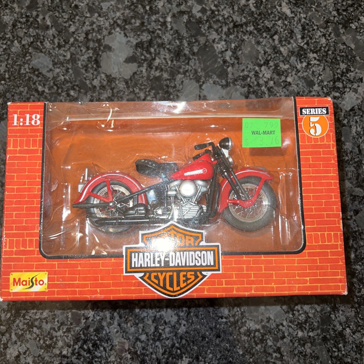 Series 5 Complete Set of Harley Davidson Die Cast Motorcycles